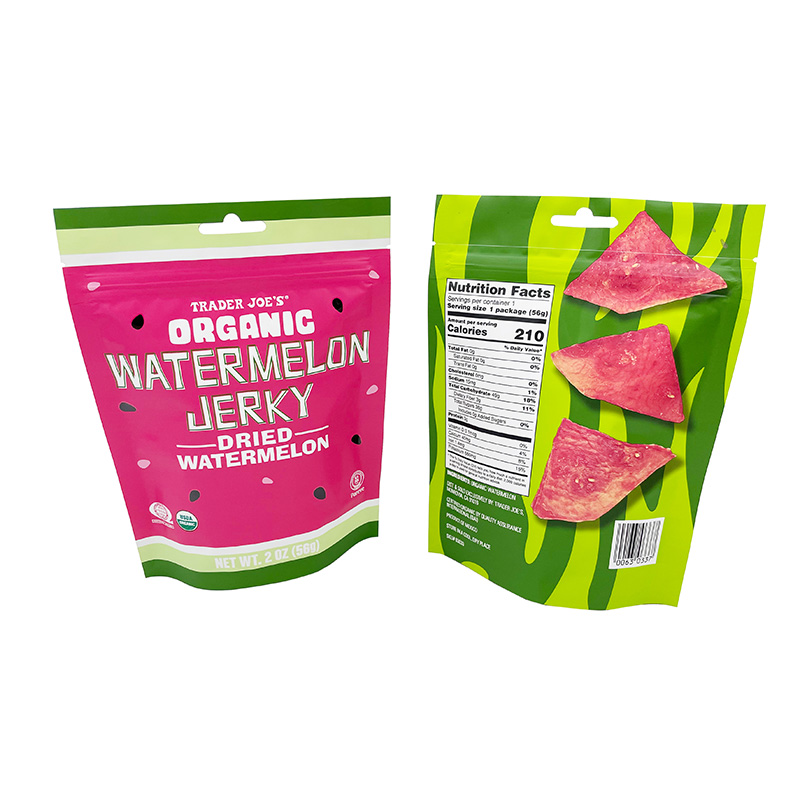 Food Packaging Printed Stand Up Pouches