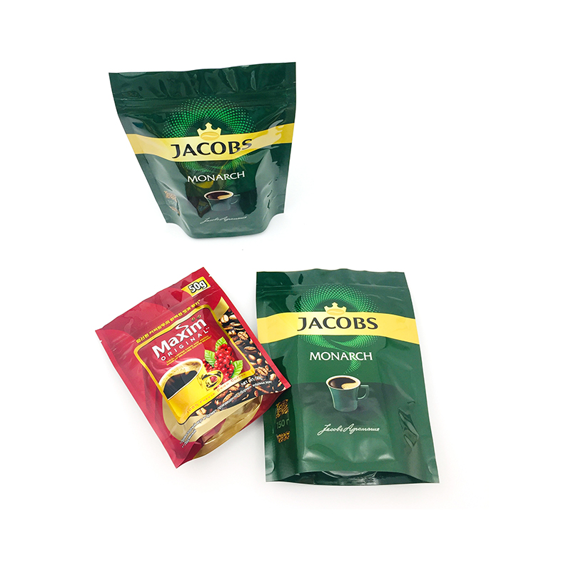 Coffee Packaging Plastic Zip Pouch Bag