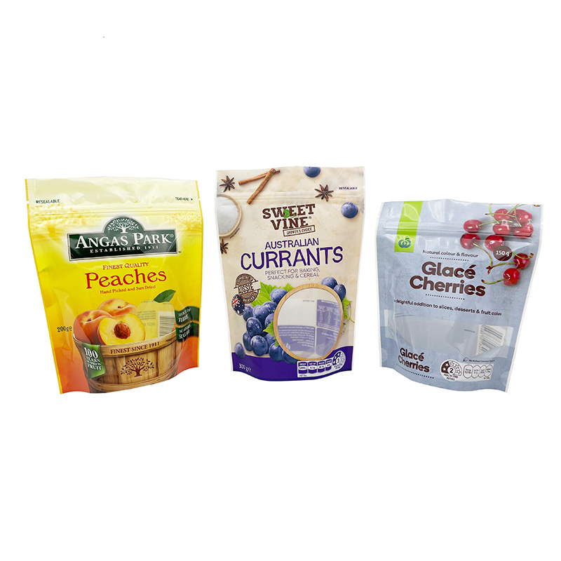 Customized Press Seal Plastic Zipper Pouch