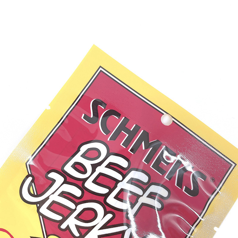 Custom Printed Recyclable 3 Side Seal Flat Pouch