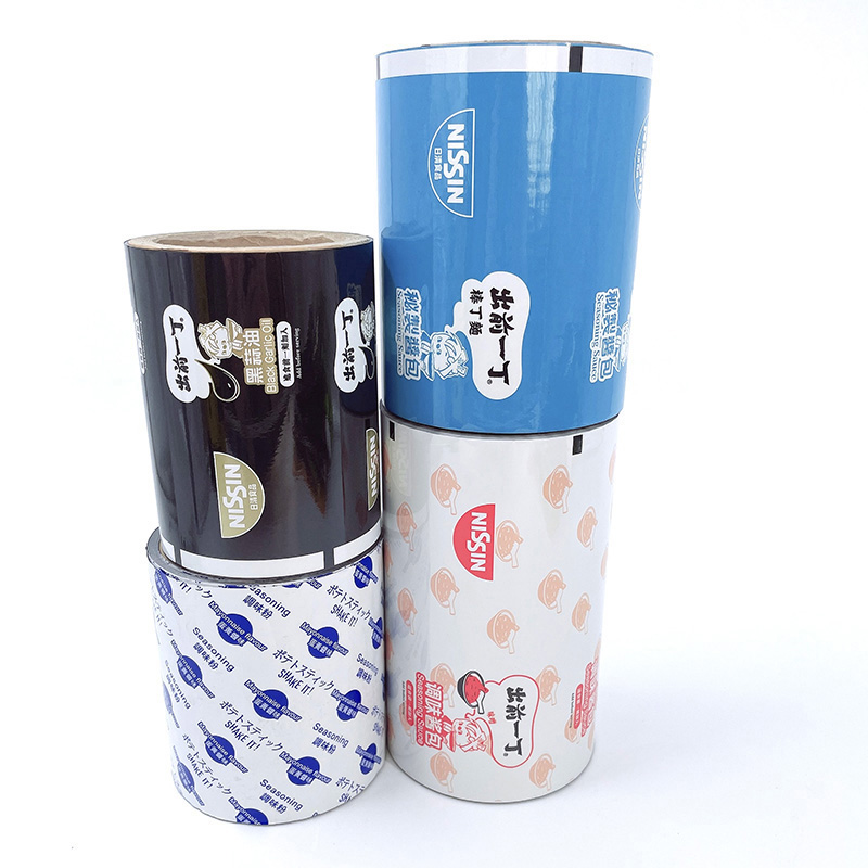Easy Tear Aluminum Foil Laminated Film Roll
