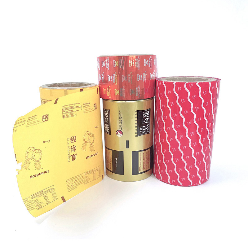 Easy Tear Aluminum Foil Laminated Film Roll