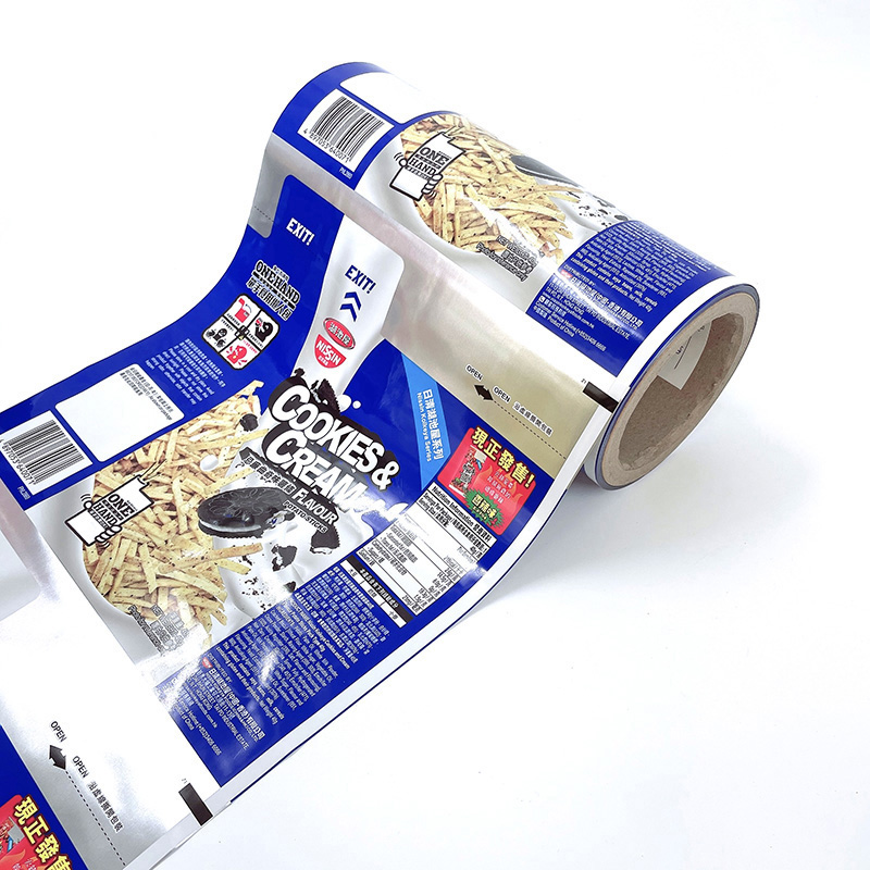 Aluminum Foil Food Automatic Pack Roll Film