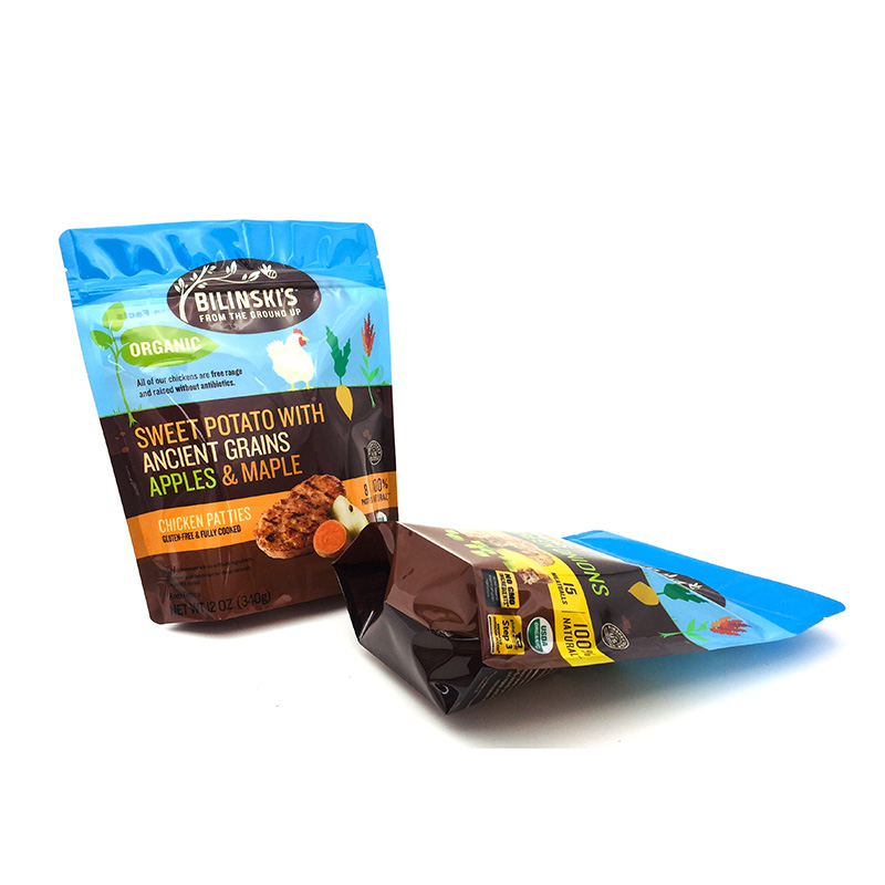 Zipper Stand Up Food Frozen Packaging Bag