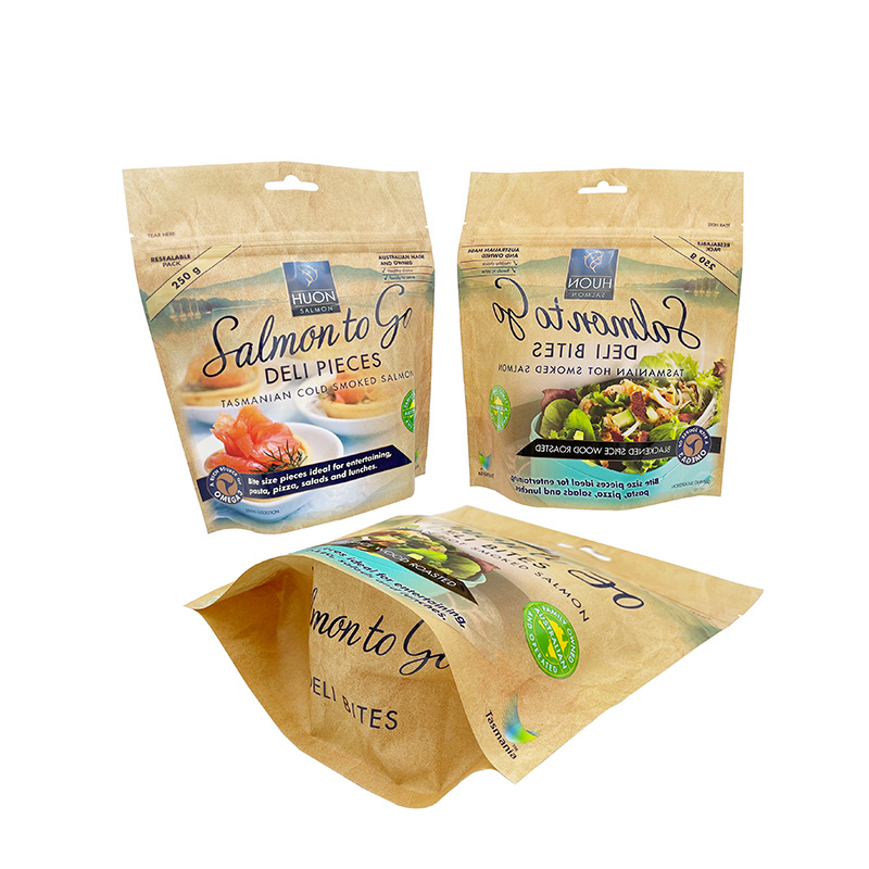 Resealable Frozen Food Packaging Ziplock Bags