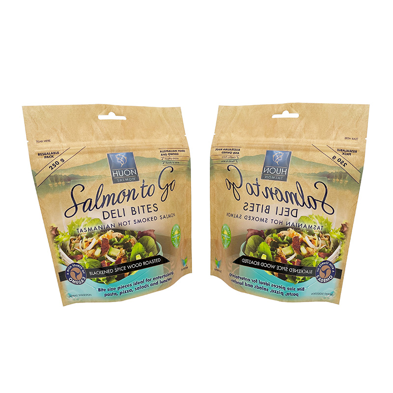 Resealable Frozen Food Packaging Ziplock Bags