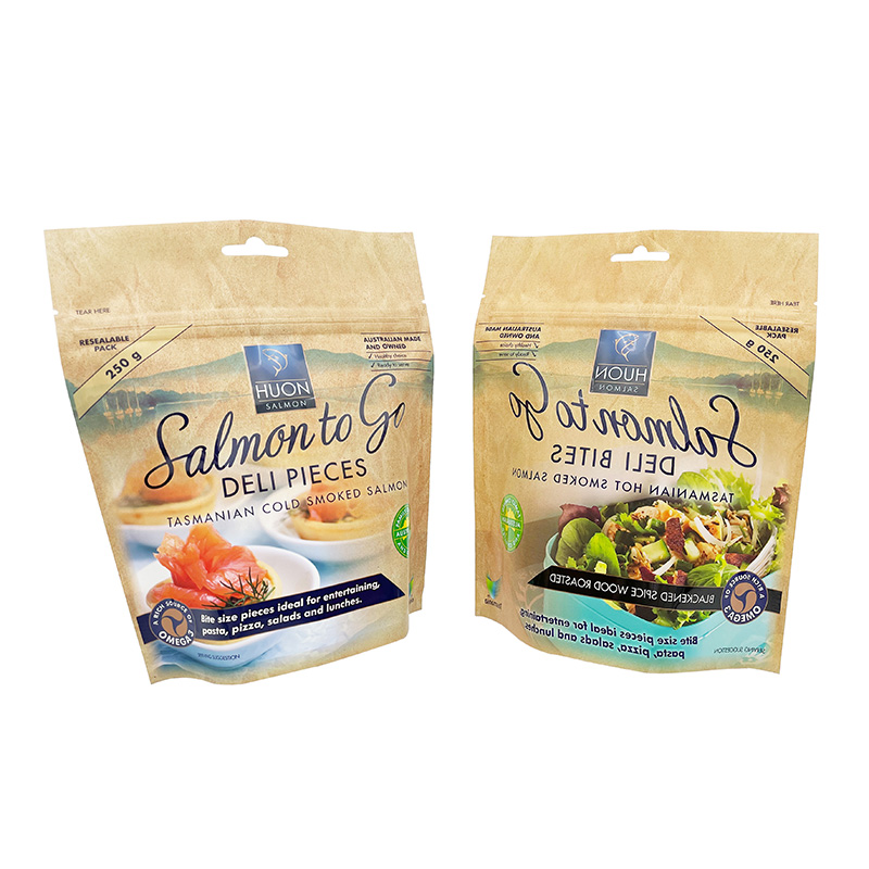 Resealable Frozen Food Packaging Ziplock Bags