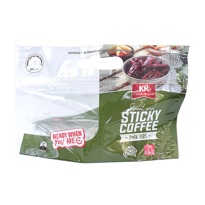 Custom Roasted Chicken Packaging Pouch with Zipper