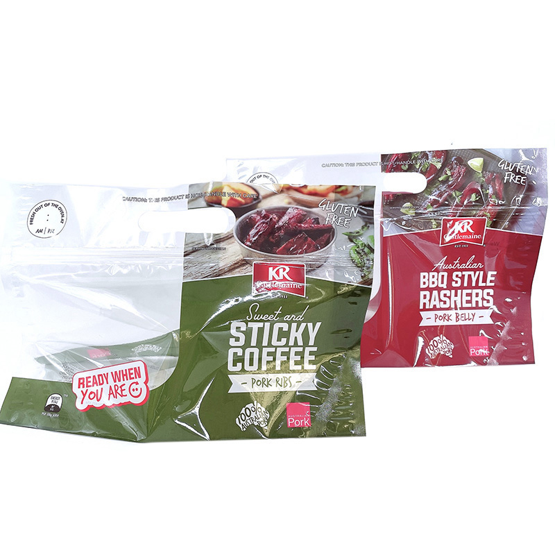 Custom Roasted Chicken Packaging Pouch with Zipper