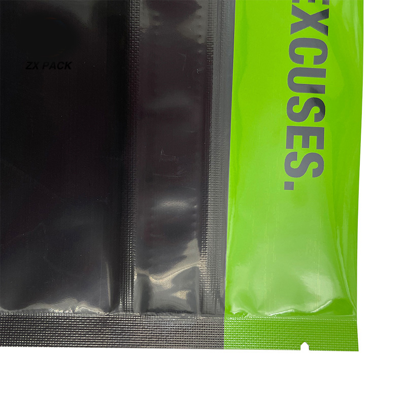 Ziplock Stand Up Pouch for Protein Powder Package