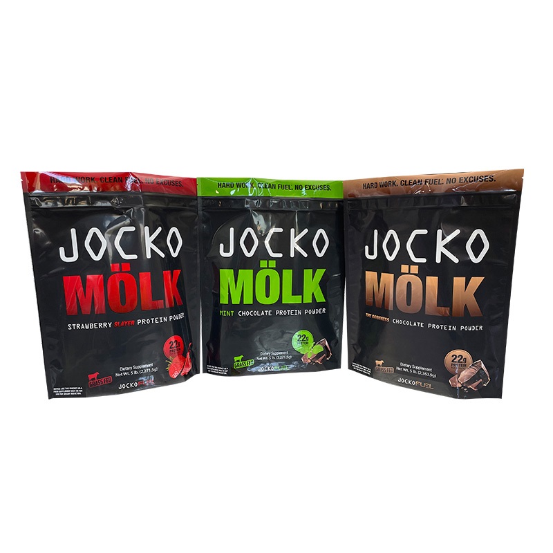 Ziplock Stand Up Pouch for Protein Powder Package