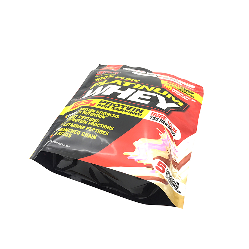 Custom Stand Up Pouch Packaging for Protein Powder