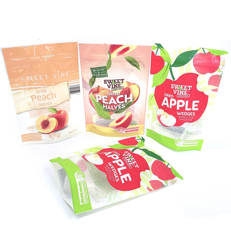 Stand Up Pouch for Dried Fruits Packaging with Ziplock