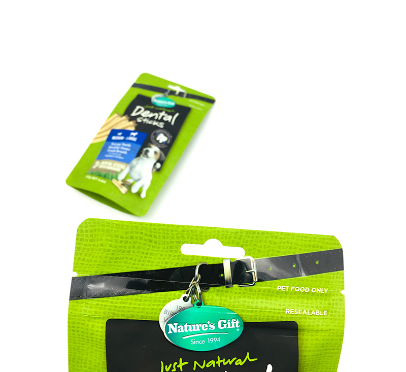 Matte Glossy Printing Pet Snacks Zipper Pouch