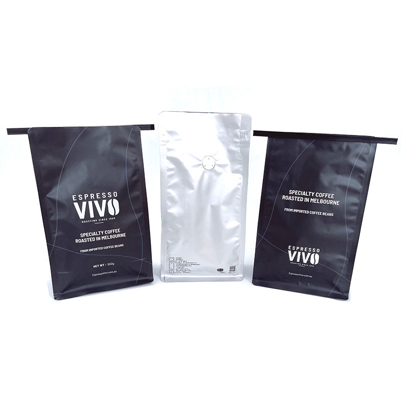 Eco Friendly Side Gusset Tin Tie Coffee Bags