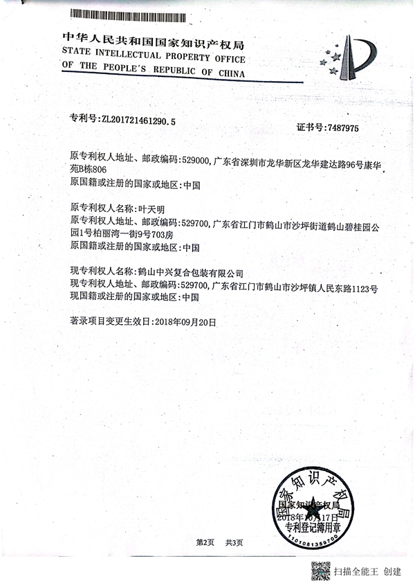 Certificates
