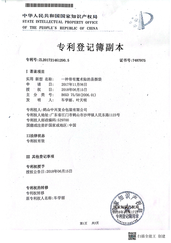 Certificates