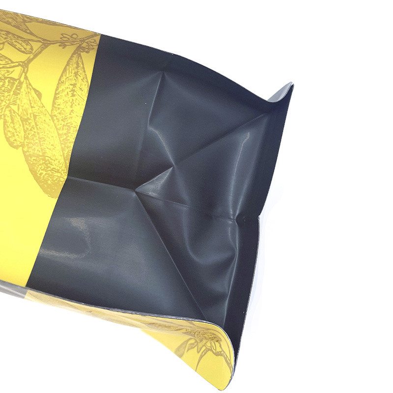 Custom Zipper Flat Bottom Coffee Bags