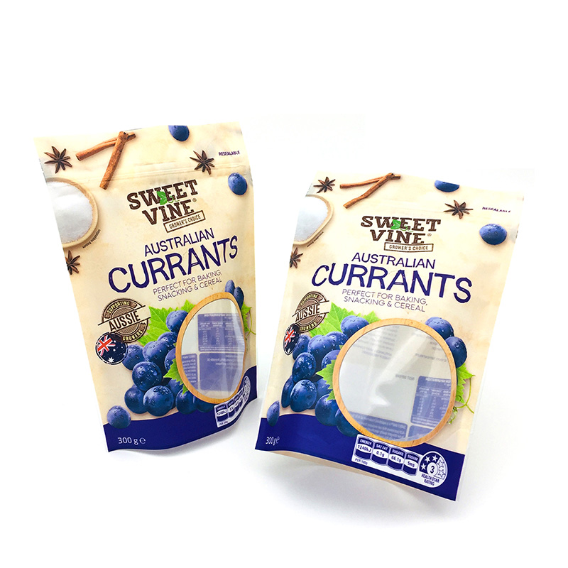 Stand Up Zipper Pouch for Dried Fruits