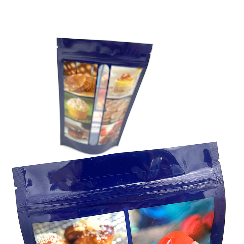 Custom Plastic Bag Packaging with Zip Lock