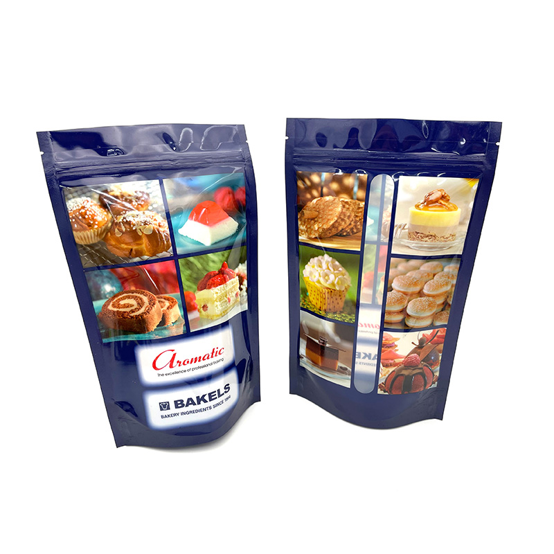 Custom Plastic Bag Packaging with Zip Lock
