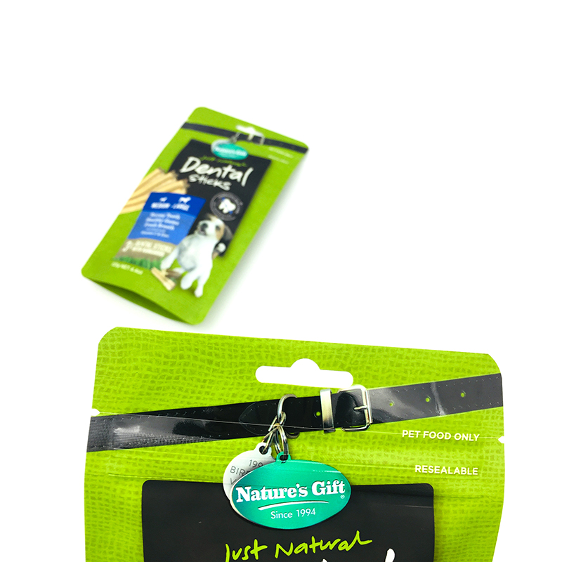 Food Pouch Packaging with Press Lock Zipper