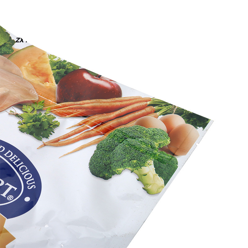 Custom Resealable Frozen Food Packaging Bags