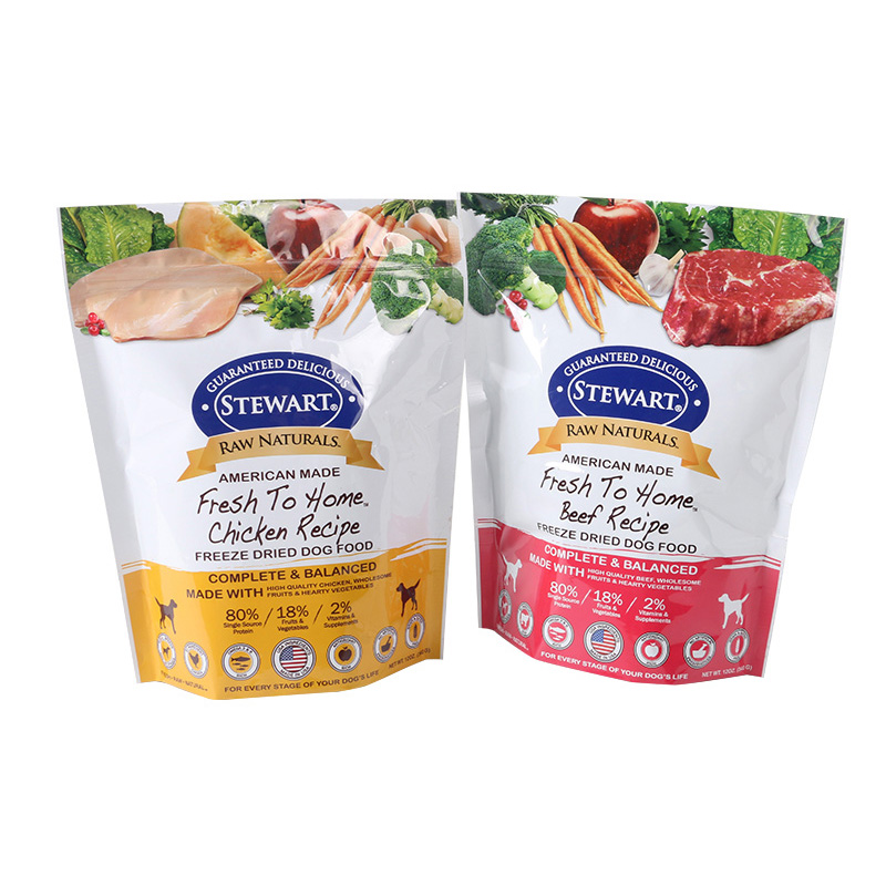 Custom Resealable Frozen Food Packaging Bags