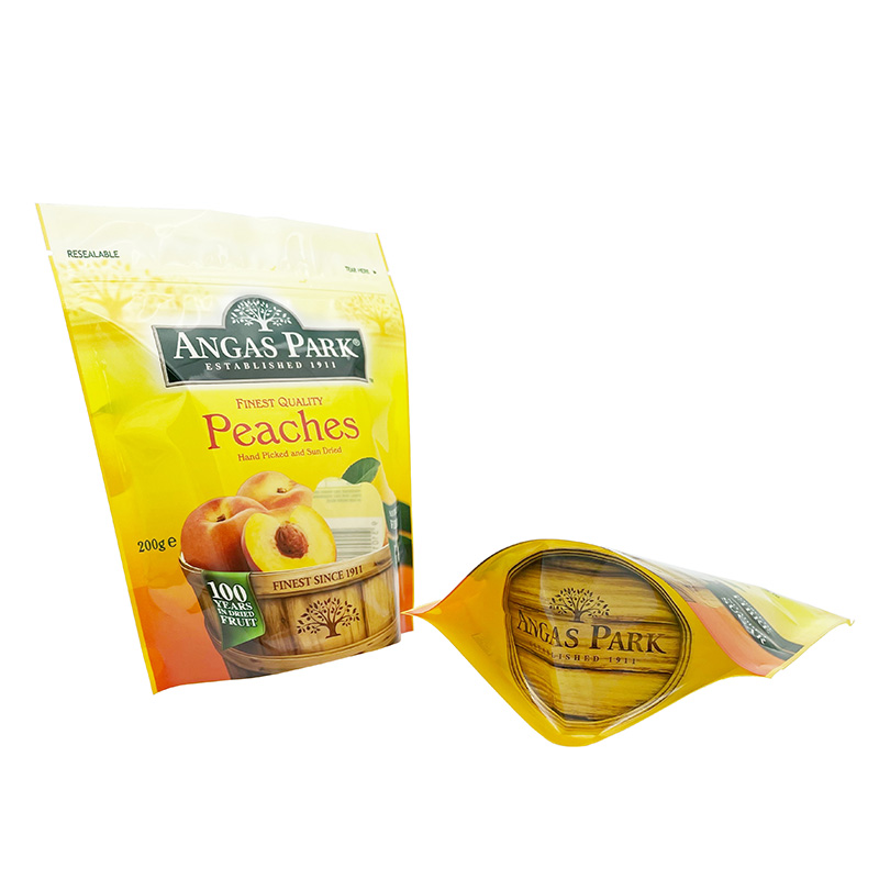 Self Press Zip Pouch for Food