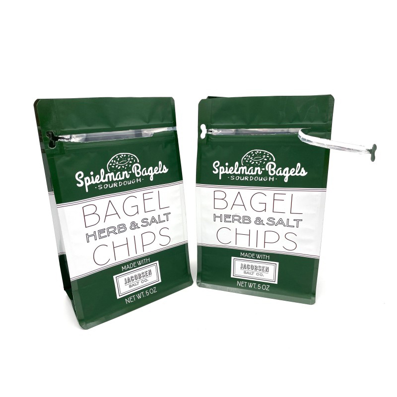 Self Sealing Zipper Packaging Standing Pouch